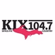 Kix 104.7 - WYKX logo