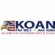 KOAN FM 95.1 AM 1080 - KOAN logo