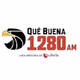 Logo de Qué Buena 1280AM - WADO