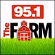 95.1 The Farm - WONA-FM logo
