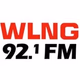 Logo de WLNG 92.1 FM - WLNG