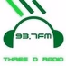 Three D Radio logo