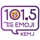 101-5 The Emoji - KEMJ logo