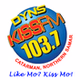 Kiss FM 103.7 - DYNS logo