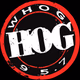 Logo de 95.7 The Hog - WHOG-FM