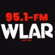 95.1 FM WLAR - WLAR logo