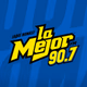 Logo de La Mejor FM 90.7 - XHTIM
