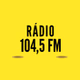 Rádio 104,5 FM logo