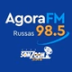 Agora FM 98.5 Russas - SomZoom Sat logo