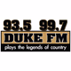 Logo de 93.5 & 99.7 Duke FM - WGEE