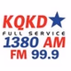 KQKD Radio 1380 AM & 99.9 FM - KQKD logo