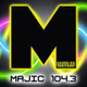 Logo de Majic 104.3 - WMJU