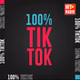 Hit Radio 100% TikTok logo