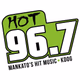 Logo de Hot 96.7 - KDOG