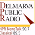 Delmarva Public Radio Rhythm & News - WSDL logo