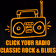 Click Your Radio - CYR Classic Rock & Blues logo