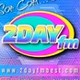 2DAYfm the BEST logo