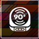 1.FM - Absolute 90's Radio logo