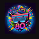 Logo de Awesome 80s