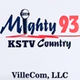 The Mighty 93 - KSTV-FM logo
