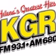 KGR FM 93.1 AM 680 - KKGR logo