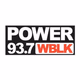 Logo de Power 93.7 WBLK - WBLK