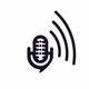 Logo de Melodia Estereo. colchil