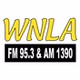 FM 95.3 & AM 1390 WNLA - WNLA logo