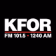Logo de KFOR FM 101.5 AM 1240 - K268DF
