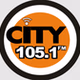 City 105.1 FM logo