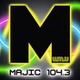 Majic 104.3 - WMJU logo