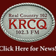 Logo de Real Country 102 - KRCQ