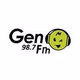 Logo de 98.7 Gen FM Jakarta