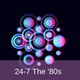 24/7 Niche Radio - 24-7 The '80s logo