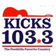 Logo de Kicks 103.3 - WKVS