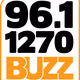 96.1 & 1270 AM The Buzz - KBZZ logo