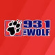 Logo de 93.1 The Wolf - WPAW