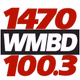 Logo de 1470 WMBD 100.3 - WMBD