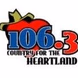 True Country 106.3 - WCDQ logo