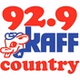 92.9 KAFF Country - KAFF-FM logo