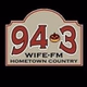Hometown Country - WIFE-FM logo
