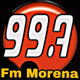 Logo de Morena fm 99.7