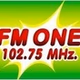 FM One 102.75 logo