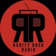 Rarity Rock Radio (RRR) logo