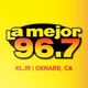 Logo de La Mejor 96.7FM  - KLJR-FM