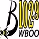 B102.9 - WBOO logo