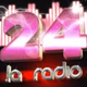 Logo de 24 La Radio