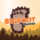 Bigfoot Country Radio - WCBF logo
