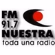 FM Nuestra 91.7 logo