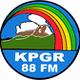 KPGR 88.1 FM - KPGR logo